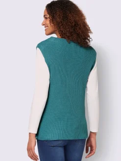 Collection L Pulls<Débardeur en tricot 50% coton