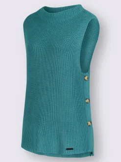 Collection L Pulls<Débardeur en tricot 50% coton