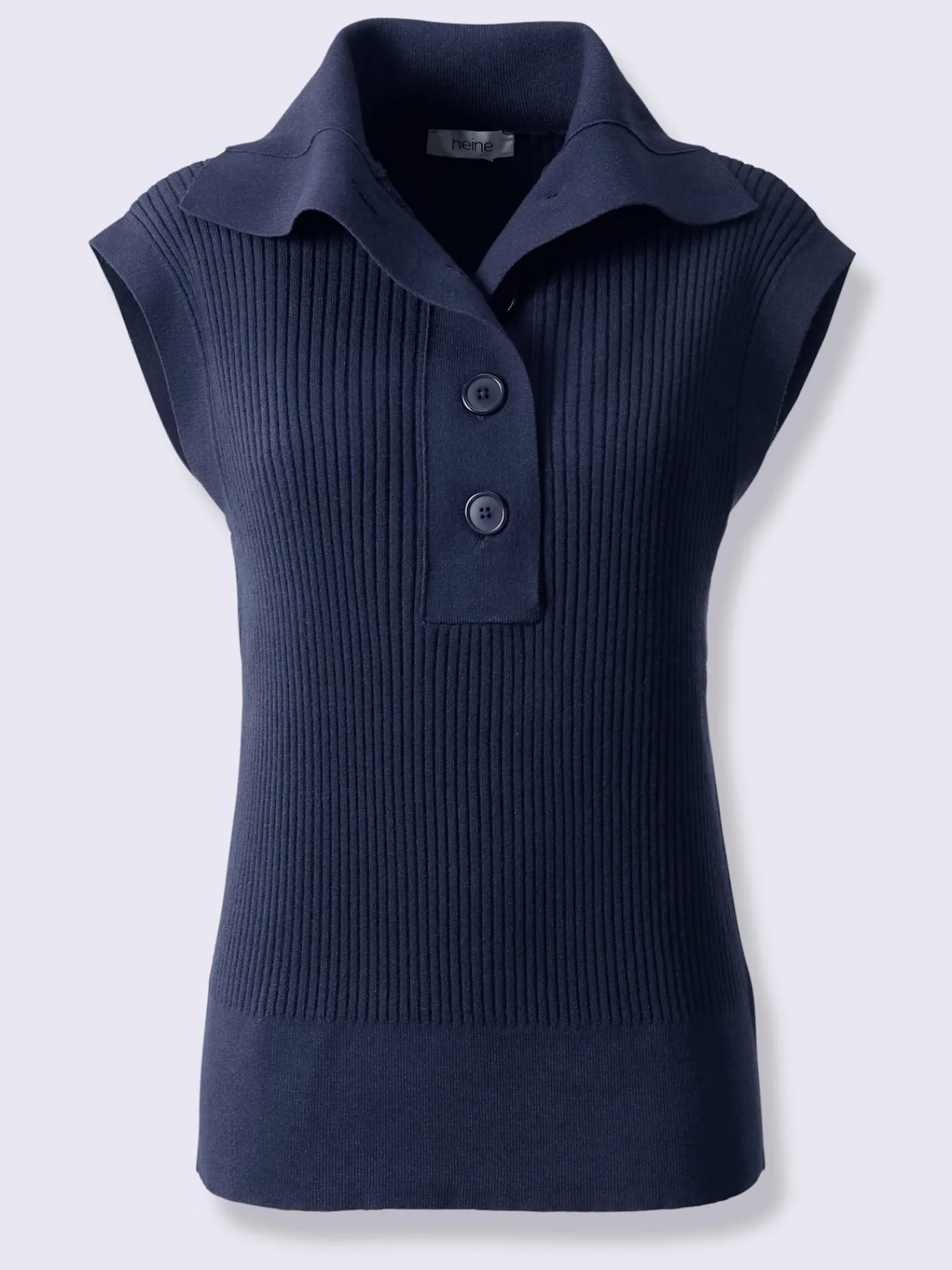 Best Connection Pulls<Débardeur en tricot 2 types de cols : col montant ou à revers