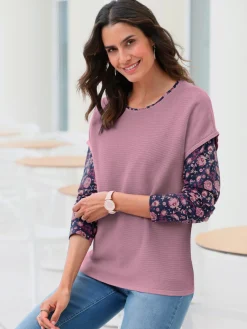 Pulls<Débardeur en tricot avec coton biologique