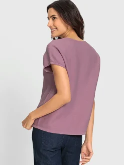 Pulls<Débardeur en tricot avec coton biologique