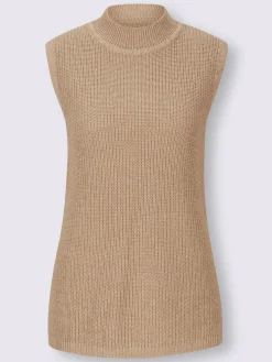 Rick Cardona Pulls<Débardeur en tricot col montant tendance