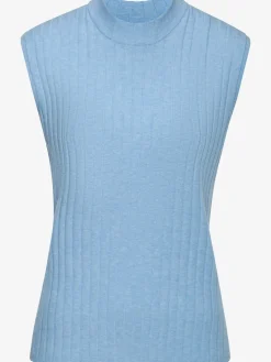 French Connection Débardeurs<Débardeur en tricot débardeur sans manches en qualité côtelée