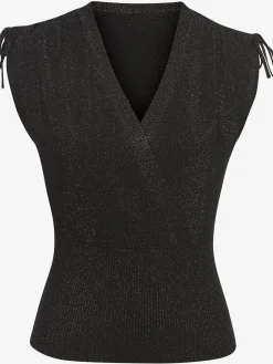 LASCANA Débardeurs<Débardeur en tricot encolure en v aspect superposé