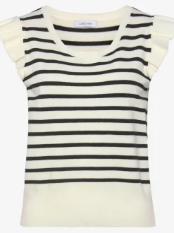 LASCANA Débardeurs<Débardeur en tricot pull rayé à manches chauve-souris