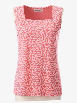 Collection L T-Shirts|Débardeurs<Débardeur encolure carrée imprimé tendance