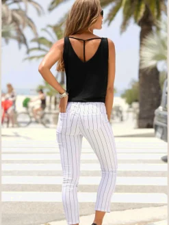 Buffalo T-Shirts|Débardeurs<Débardeur encolure en v dégagée devant et au dos