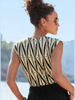 LASCANA T-Shirts|Débardeurs<Débardeur encolure en v dégagée