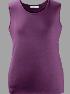 T-Shirts|Débardeurs<Débardeur féminin simple et élégant uni