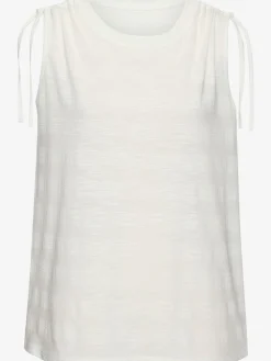 Vivance T-Shirts|Débardeurs<Débardeur fronce réglable avec liens à nouer pour régler la largeur des bretelles