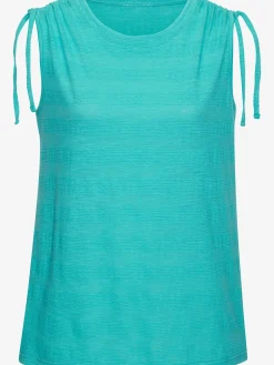 Vivance T-Shirts|Débardeurs<Débardeur fronce réglable avec liens à nouer pour régler la largeur des bretelles