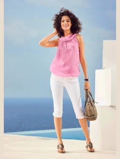 Ashley Brooke Débardeurs|T-Shirts<Débardeur liquette unie moderne