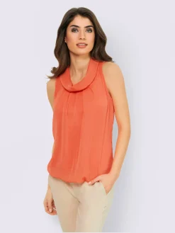 Ashley Brooke Débardeurs|T-Shirts<Débardeur liquette unie moderne