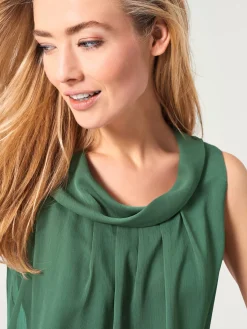 Ashley Brooke Débardeurs|T-Shirts<Débardeur liquette unie moderne