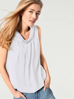 Ashley Brooke Débardeurs|T-Shirts<Débardeur liquette unie moderne