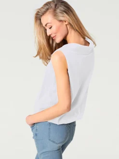 Ashley Brooke Débardeurs|T-Shirts<Débardeur liquette unie moderne