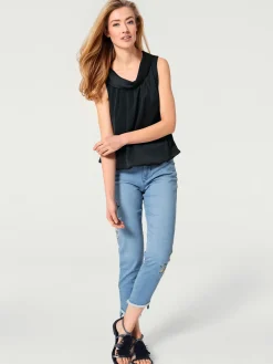 Ashley Brooke Débardeurs|T-Shirts<Débardeur liquette unie moderne