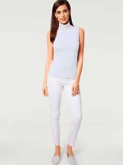 Linea Tesini Débardeurs|T-Shirts<Débardeur modèle en tactel facile à associer