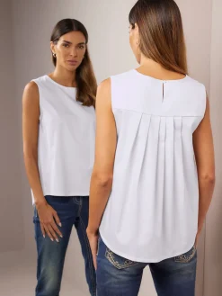 Rick Cardona T-Shirts|Débardeurs<Débardeur partie plissée au dos, largeur affinante