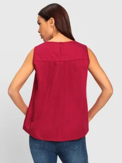 Rick Cardona Débardeurs|T-Shirts<Débardeur partie plissée au dos, largeur affinante