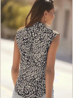 LASCANA Débardeurs<Débardeur petit col chemisier