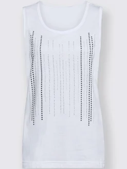 Débardeurs|T-Shirts<Débardeur petites pierres brillantes fantaisie