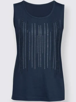 Débardeurs|T-Shirts<Débardeur petites pierres brillantes fantaisie