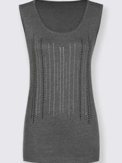 Débardeurs|T-Shirts<Débardeur petites pierres brillantes fantaisie