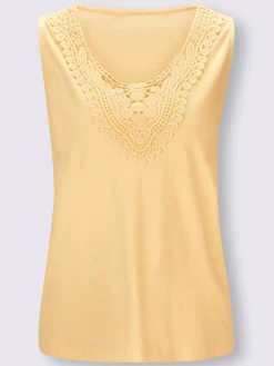 Linea Tesini Débardeurs|T-Shirts<Débardeur pur coton