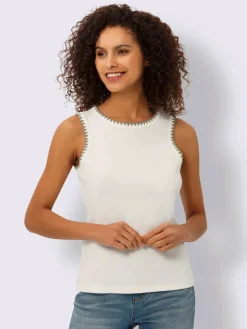 Linea Tesini T-Shirts|Débardeurs<Débardeur qualité coton doux sur la peau