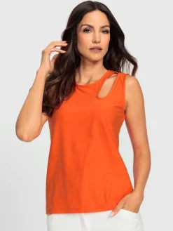 Ashley Brooke Débardeurs|T-Shirts<Débardeur qualité coton doux sur la peau