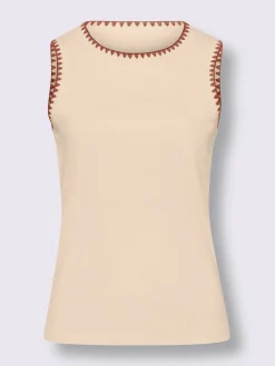 Linea Tesini Débardeurs|T-Shirts<Débardeur qualité coton doux sur la peau