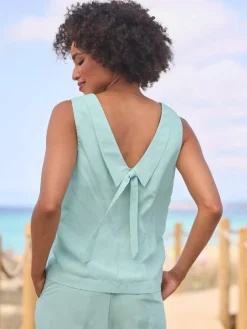 Linea Tesini T-Shirts|Débardeurs<Débardeur qualité lyocell estivale