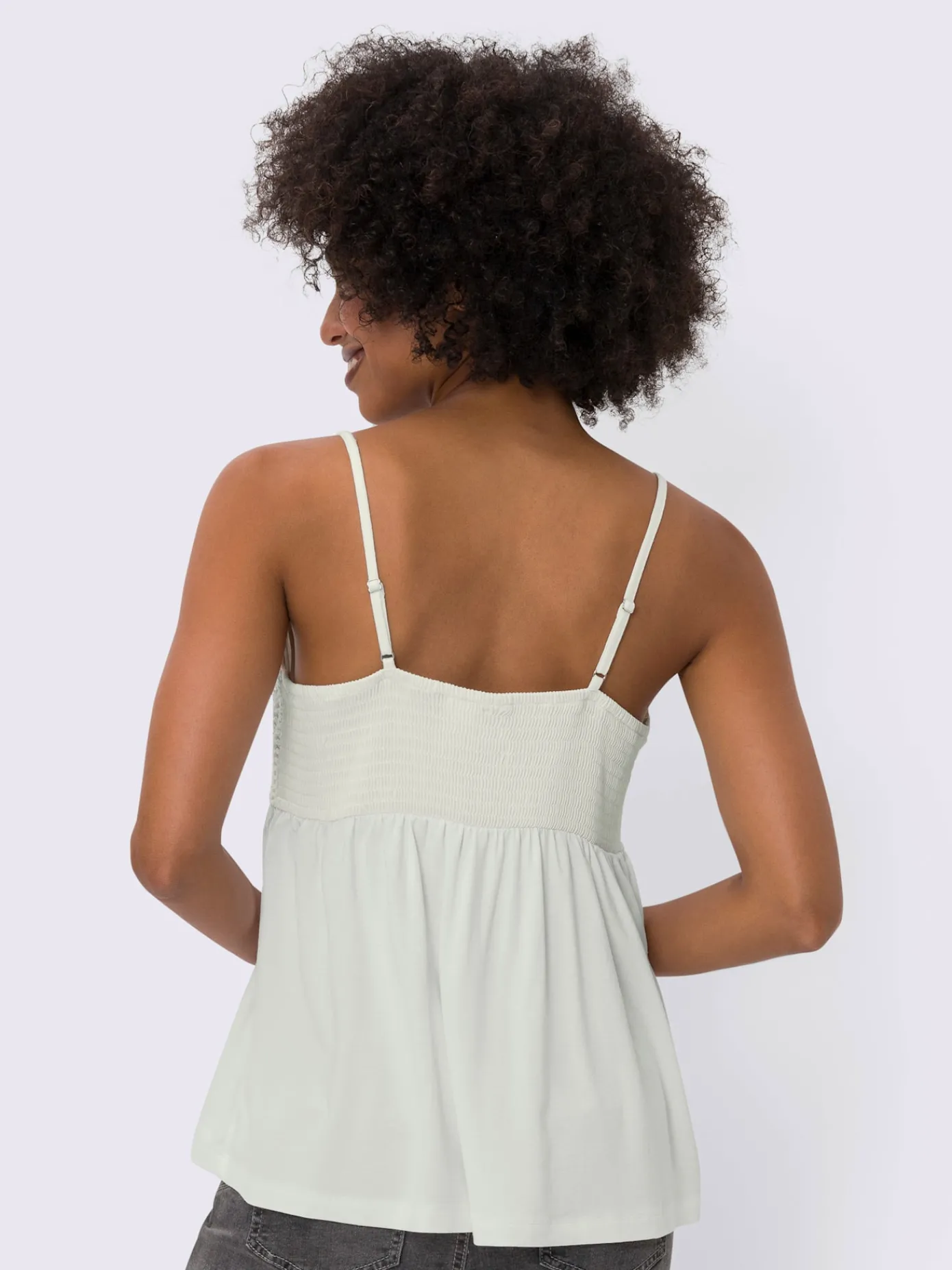 Linea Tesini T-Shirts|Débardeurs<Débardeur qualité viscose douce