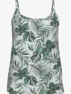 LASCANA T-Shirts<Débardeur spaghetti encolure froncée