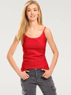 Linea Tesini Débardeurs|T-Shirts<Débardeur spaghetti facile à associer