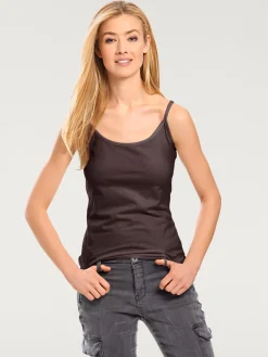 Linea Tesini Débardeurs|T-Shirts<Débardeur spaghetti facile à associer