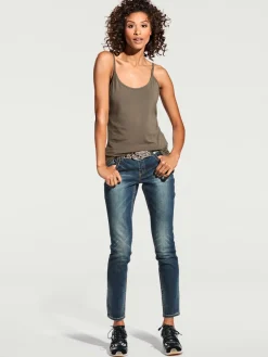 Linea Tesini Débardeurs|T-Shirts<Débardeur spaghetti facile à associer