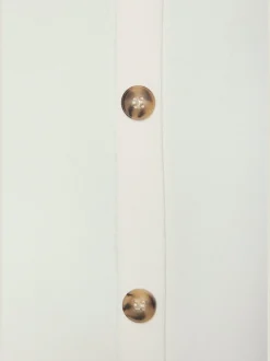 LASCANA T-Shirts<Débardeur spaghetti patte de boutonnage décorative avec boutons imitation corne