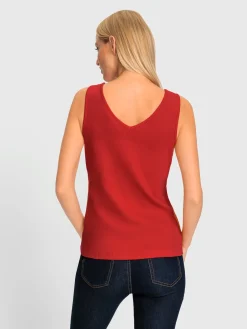 Rick Cardona T-Shirts|Débardeurs<Débardeur structure côtelée douce