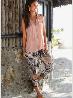 LASCANA Débardeurs|T-Shirts<Débardeur tendance avec fronces