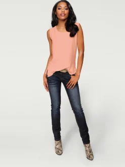 Linea Tesini Débardeurs|T-Shirts<Débardeur viscose