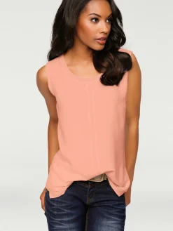 Linea Tesini Débardeurs|T-Shirts<Débardeur viscose