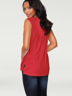 Linea Tesini Débardeurs|T-Shirts<Débardeur viscose