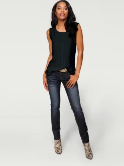 Linea Tesini Débardeurs|T-Shirts<Débardeur viscose