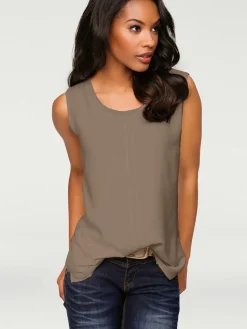 Linea Tesini Débardeurs|T-Shirts<Débardeur viscose