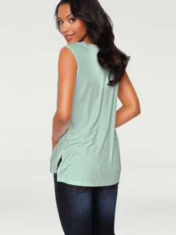 Linea Tesini Débardeurs|T-Shirts<Débardeur viscose