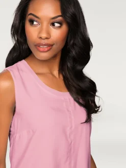 Linea Tesini Débardeurs|T-Shirts<Débardeur viscose