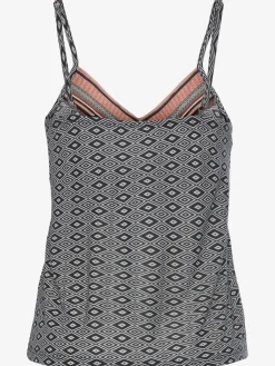 Vivance Dreams T-Shirts|Débardeurs<Debardeur haut avec motif ethnique