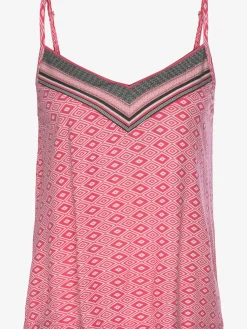 Vivance Dreams T-Shirts|Débardeurs<Debardeur haut avec motif ethnique